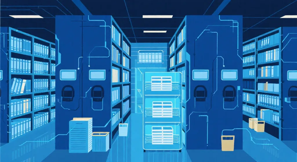 历史数据归档示意图